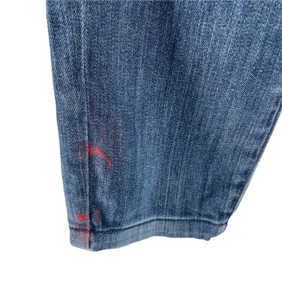 Forever 21 set of two blue medium wash and dark wash skinny jeans size 30 or 10 - Picture 8 of 11